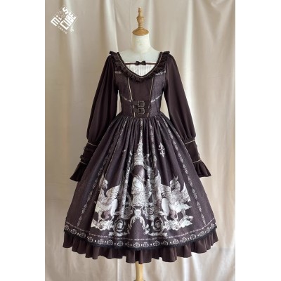 Miss Point Spirit Hunter‘s Box Fake Two-Piece OP(Reservation/2 Colours/Full Payment Without Shipping)